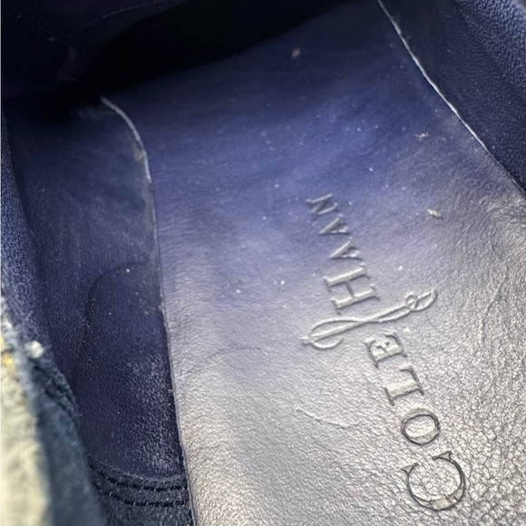 Cole Haan Two-Tone Oxfords with Vibrant Yellow Laces Size 9.5 - Picture 10 of 10